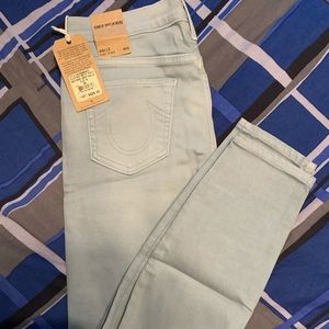NWT true religion Halle midrise super skinny jeans
